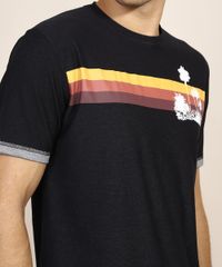 Camiseta-Masculina-com-Listra-Manga-Curta-Gola-Careca-Preto-9968466-Preto_6