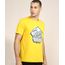 Camiseta-Masculina-Estampada-Gilmore-Girls-Manga-Curta-Gola-Careca-Amarela-9974927-Amarelo_1