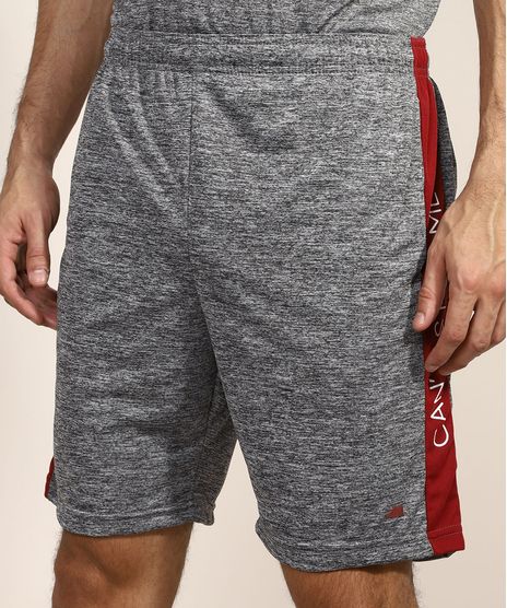 Bermuda-Masculina-Esportiva-Ace--Can-t-Stop-Me--com-Faixa-Lateral-Cinza-Mescla-9969631-Cinza_Mescla_1