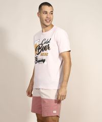 Bermuda-de-Sarja-Masculina-com-Recortes-e-Bolsos-Rosa-9967050-Rosa_3