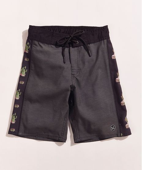 Bermuda-Surf-Infantil-Birden-Tal-Pai-Tal-Filho-Caveira-e-Cacto-com-Bolso-Verde-Escuro-9969903-Verde_Escuro_1