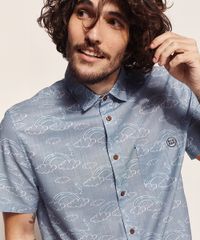 Camisa-Masculina-Birden-Tal-Pai-Tal-Filho-Nuvens-Manga-Curta-com-Bolso-Azul-Claro-9970462-Azul_Claro_4