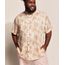 Camisa-Masculina-Plus-Size-Birden-Coqueiros-Manga-Curta-Bege-Claro-9970238-Bege_Claro_1