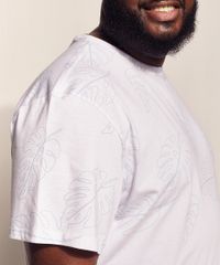 Camiseta-Masculina-Plus-Size-Birden-Costela-de-Adao-Manga-Curta-Gola-Careca-Off-White-9970447-Off_White_4