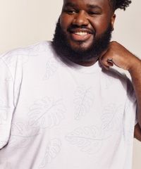 Camiseta-Masculina-Plus-Size-Birden-Costela-de-Adao-Manga-Curta-Gola-Careca-Off-White-9970447-Off_White_5
