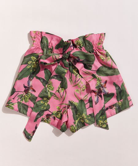 Short-Infantil-EMI-Beachwear-Clochard-Estampado-Bananeiras-com-Faixa-Para-Amarrar-Rosa-9965147-Rosa_1 Short-Infantil-EMI-Beachwear-Clochard-Estampado-Bananeiras-com-Faixa-Para-Amarrar-Rosa-9965147-Rosa_1