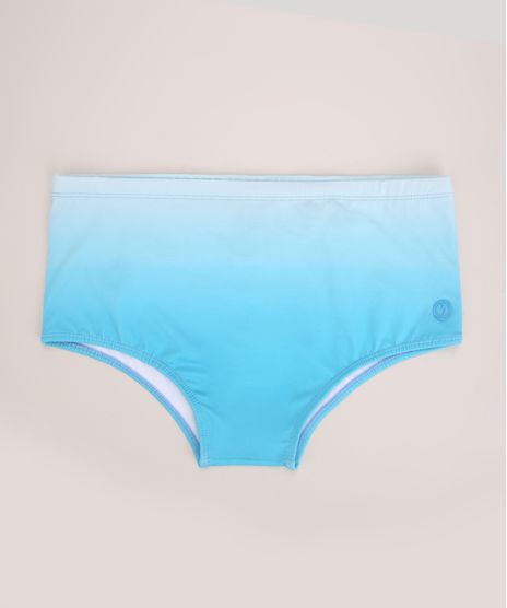 Sunga-Masculina-Tradicional-Estampada-Degrade-com-Protecao-UV50--Azul-9970087-Azul_1