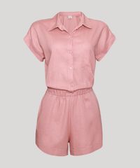 Macaquinho-Feminino-Mindset-com-Linho-e-Bolso-Manga-Curta-Rosa-Escuro-9976024-Rosa_Escuro_6