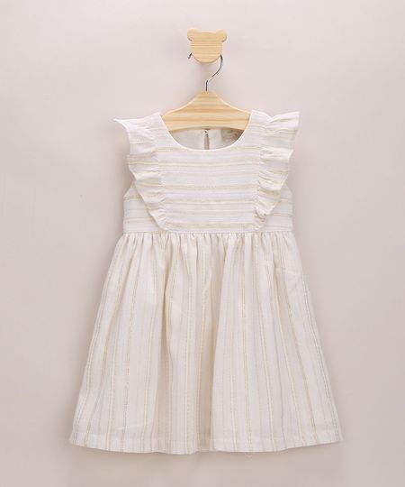 Vestido-Infantil-Listrado-com-Lurex-e-Babados-Sem-Manga-Off-White-9964375-Off_White_1 Vestido-Infantil-Listrado-com-Lurex-e-Babados-Sem-Manga-Off-White-9964375-Off_White_1