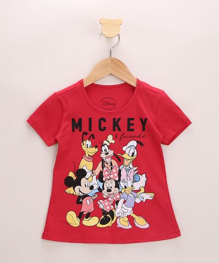 Blusa-Infantil-Ampla-Turma-do-Mickey-com-Glitter-Manga-Curta-Vermelha-9966184-Vermelho_1
