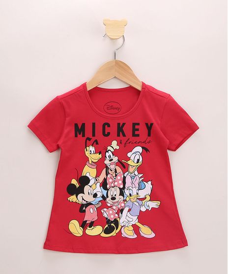 Blusa-Infantil-Ampla-Turma-do-Mickey-com-Glitter-Manga-Curta-Vermelha-9966184-Vermelho_1