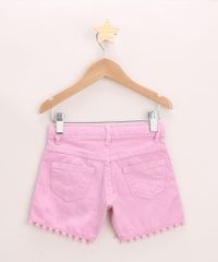 Short-de-Sarja-Infantil-com-Pompons-e-Bolsos-Rosa-9965936-Rosa_2