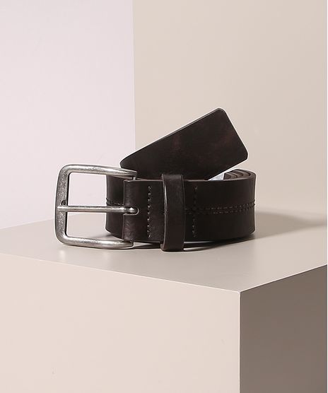 Cinto-Masculino-com-Pesponto-Marrom-9969748-Marrom_1