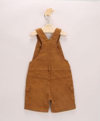 Jardineira-de-Sarja-Infantil-com-Bolsos-Marrom-9964611-Marrom_2 Jardineira-de-Sarja-Infantil-com-Bolsos-Marrom-9964611-Marrom_2