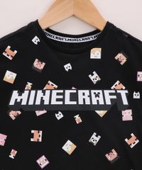 Blusa-Infantil-Estampada-Minecraft-Manga-Curta-Preta-9965201-Preto_2