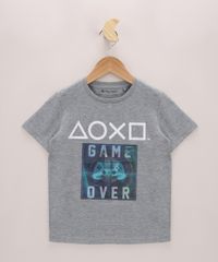 Camiseta-Infantil-Playstation-Manga-Curta-Gola-Careca-Cinza-Mescla-Claro-9947541-Cinza_Mescla_Claro_1 Camiseta-Infantil-Playstation-Manga-Curta-Gola-Careca-Cinza-Mescla-Claro-9947541-Cinza_Mescla_Claro_1