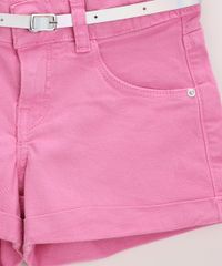 Short-de-Sarja-Infantil-com-Barra-Dobrado-e-Cinto-Rosa-9965667-Rosa_4