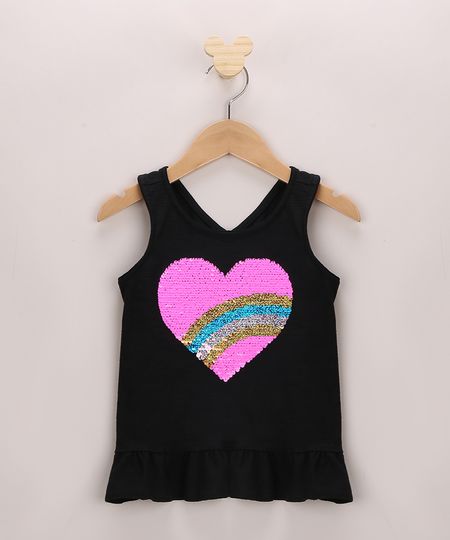 Regata-Infantil-Coracao-com-Paetes-e-Babados-Alca-Media-Preta-9968404-Preto_1 Regata-Infantil-Coracao-com-Paetes-e-Babados-Alca-Media-Preta-9968404-Preto_1