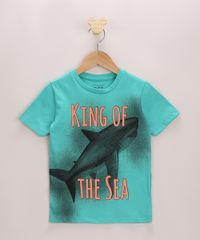 Camiseta-Infantil--King-of-The-Sea--Tubarao-Manga-Curta-Verde-9977197-Verde_1