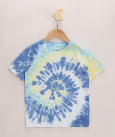 Blusa-Infantil-Estampada-Tie-Dye-Espiral-Manga-Curta-Azul-9968659-Azul_1