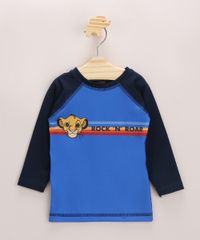 Blusa-de-Praia-Infantil-Simba-O-Rei-Leao-com-Protecao-UV50--Manga-Longa-Raglan-Azul-9967167-Azul_1