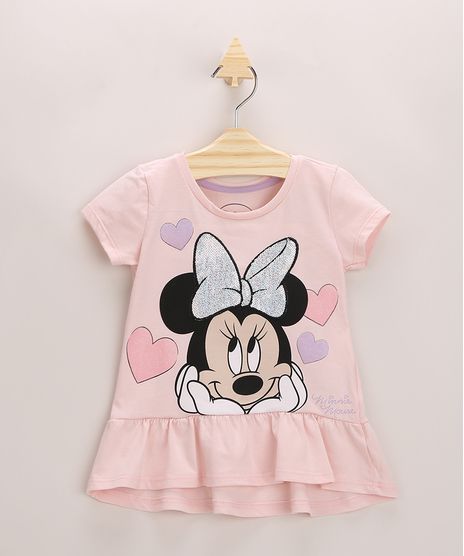Blusa-Infantil-Minnie-Mouse-com-Paete-Manga-Curta-Rosa-9964316-Rosa_1