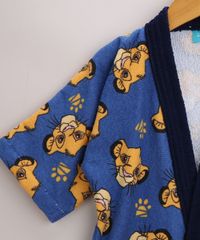 Roupao-Infantil-Estampado-de-Simba-O-Rei-Leao-Manga-Curta--Azul-Marinho-9967770-Azul_Marinho_4