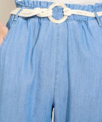 Calca-Jeans-Feminina-Clochard-Cintura-Alta-com-Cordao-para-Amarracao-Azul-Medio-9971160-Azul_Medio_6