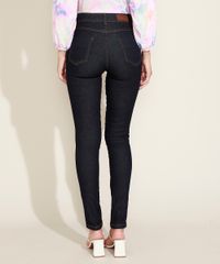 Calca-Jeans-Feminina-Sawary-Super-Skinny-Cintura-Alta-com-Bolsos-Azul-Escuro-9980103-Azul_Escuro_2