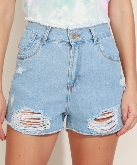 short jeans feminino sawary