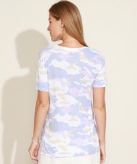 Blusa-Feminina-Friends-Estampada-Camuflado-Manga-Curta-Decote-Redondo-Lilas-9960767-Lilas_4