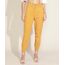 Calca-de-Sarja-Feminina-Jogger-Cintura-Super-Alta-com-Bolsos-Kaki-9968174-Kaki_1
