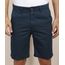 Bermuda-de-Sarja-Masculina-Slim-com-Bolsos-Azul-Marinho-8804139-Azul_Marinho_1