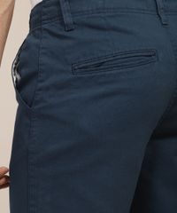 Bermuda-de-Sarja-Masculina-Slim-com-Bolsos-Azul-Marinho-8804139-Azul_Marinho_4