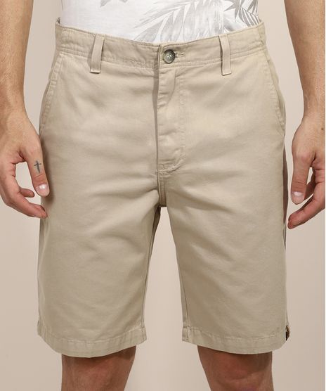 Bermuda-de-Sarja-Masculina-Slim-Kaki-9333846-Kaki_1