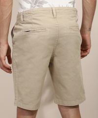 Bermuda-de-Sarja-Masculina-Slim-Kaki-9333846-Kaki_2