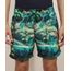 Short-Masculino-Estampado-de-Floresta-com-Cordao-e-Bolsos-Verde-9967270-Verde_1