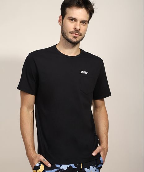 Camiseta-Masculina-Pipe--Content-House--com-Bolso-Manga-Curta-Gola-Careca-Preta-9970437-Preto_1