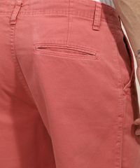 Bermuda-de-Sarja-Masculina-Reta-Chino-Coral-9635300-Coral_4