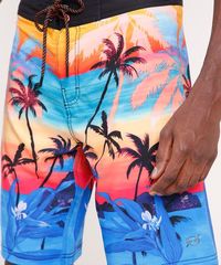 Bermuda-Surf-Masculina-Blueman-Estampada-Poente-Tropical-Laranja-9704296-Laranja_2