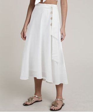 Saia-Feminina-Salinas-Midi-Evase-com-Botoes-e-Faixa-para-Amarrar-Off-White-9679214-Off_White_1