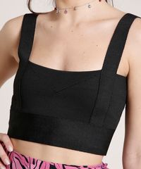 Top-Cropped-Feminino-Triya-Bandagem-com-Recortes-Decote-Reto-Alcas-Medias-Preto-9784475-Preto_4