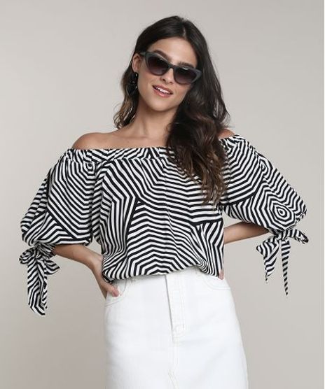 Blusa-Feminina-Salinas-Estampada-Barraca-Ombro-a-Ombro-Manga-Curta-Branca-9679070-Branco_1