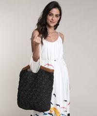 Bolsa-Feminina-Salinas-Shopper-Grande-com-Palha-Croche-Preto-9705755-Preto_2