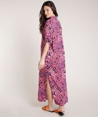 Vestido-Chemise-Feminino-Triya-Longo-Estampado-de-Folhagem-Manga-3-4-9679221-Roxo_2