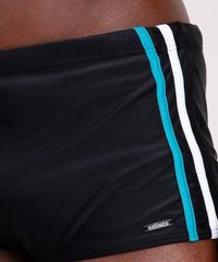 Sunga-Masculina-Salinas-Tradicional-com-Listras-Laterais-Protecao-UV50--Preta-9724342-Preto_4
