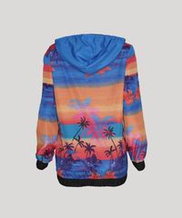 Jaqueta-Corta-Vento-Feminina-Blueman-Esportiva-Estampada-Poente-Tropical-com-Capuz-Azul-9706878-Azul_6 Jaqueta-Corta-Vento-Feminina-Blueman-Esportiva-Estampada-Poente-Tropical-com-Capuz-Azul-9706878-Azul_6