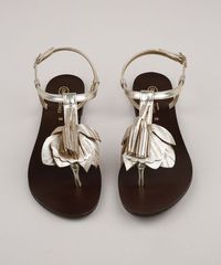 Rasteira-Feminina-Salinas-Floral-Metalizada-com-Tassel-Dourada-9800937-Dourado_5