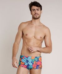 Sunga-Masculina-Salinas-Tradicional-Estampada-Floral-Protecao-UV50--Azul-9724343-Azul_3