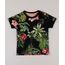 Camiseta-Infantil-Blueman-Tal-Pai-Tal-Filho-Folhagem-Tropical-Manga-Curta-Preto-9719997-Preto_1